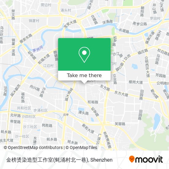 金榜烫染造型工作室(蚝涌村北一巷) map