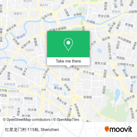 红星龙门村-115栋 map