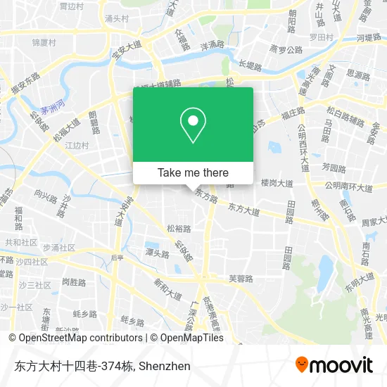 东方大村十四巷-374栋 map