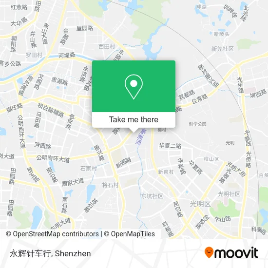 永辉针车行 map