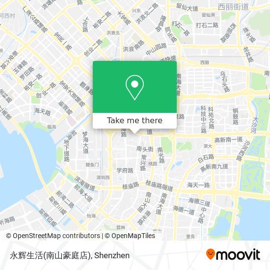 永辉生活(南山豪庭店) map