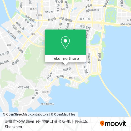 深圳市公安局南山分局蛇口派出所-地上停车场 map