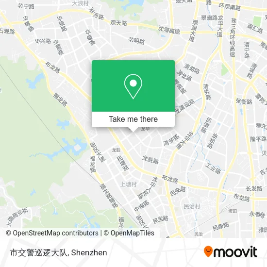 市交警巡逻大队 map