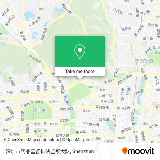 深圳市药品监督执法监察大队 map