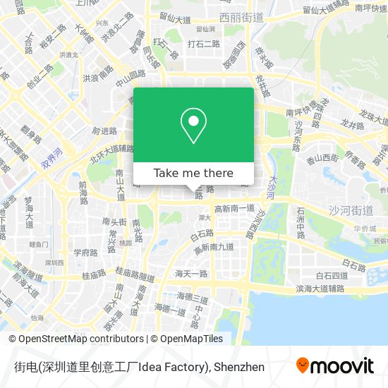 街电(深圳道里创意工厂Idea Factory) map