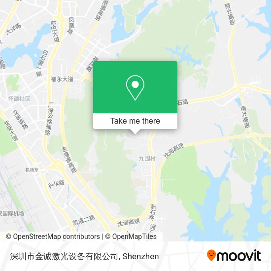 深圳市金诚激光设备有限公司 map