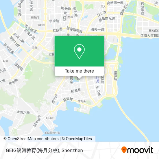 GEIG银河教育(海月分校) map