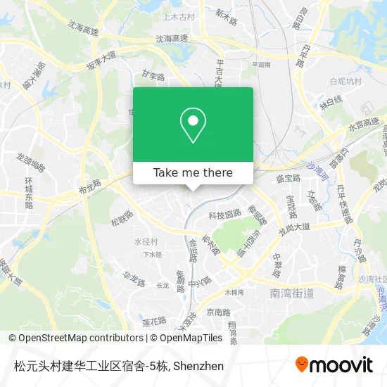 松元头村建华工业区宿舍-5栋 map