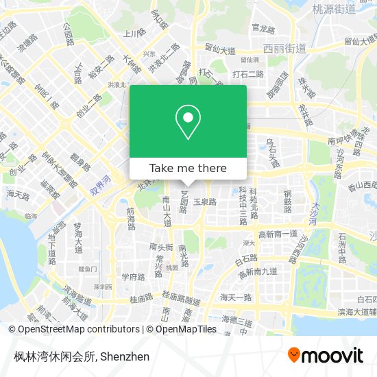 枫林湾休闲会所 map