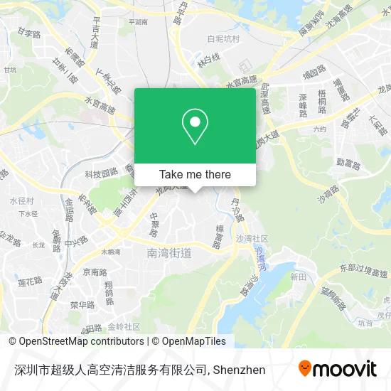 深圳市超级人高空清洁服务有限公司 map