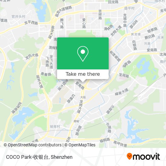 COCO Park-收银台 map