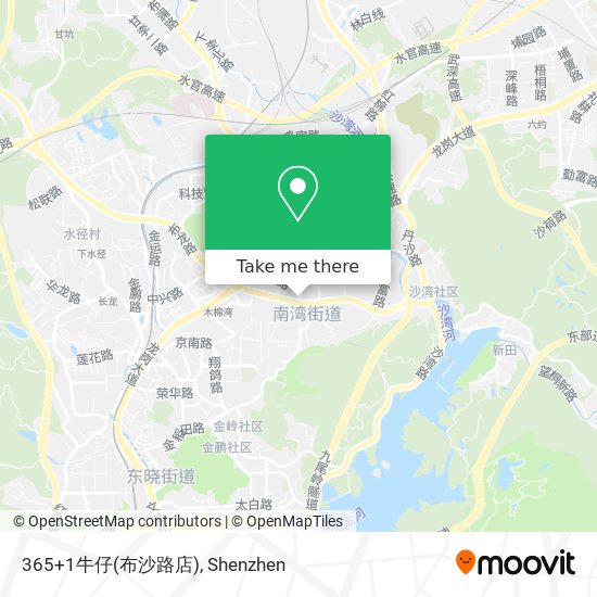 365+1牛仔(布沙路店) map