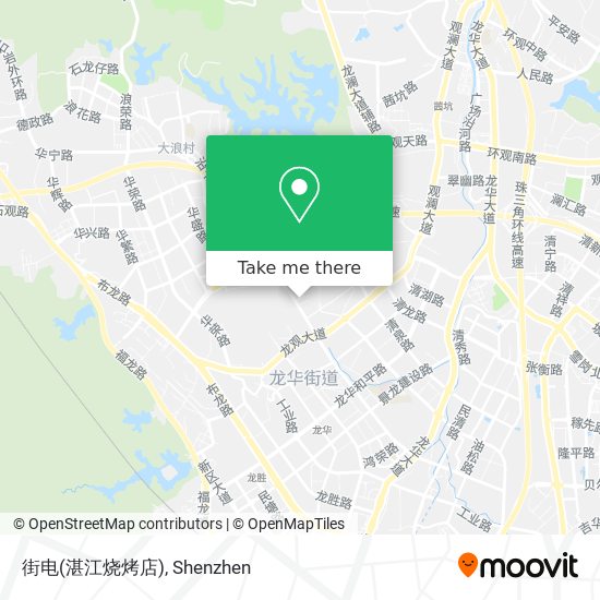 街电(湛江烧烤店) map