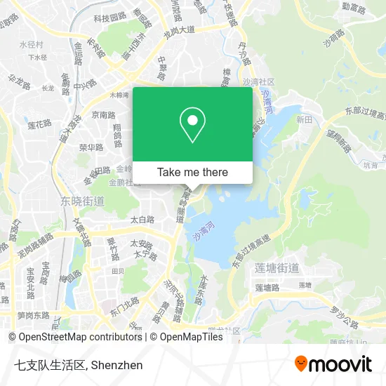 七支队生活区 map