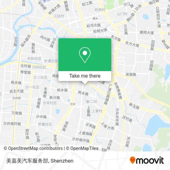 美嘉美汽车服务部 map