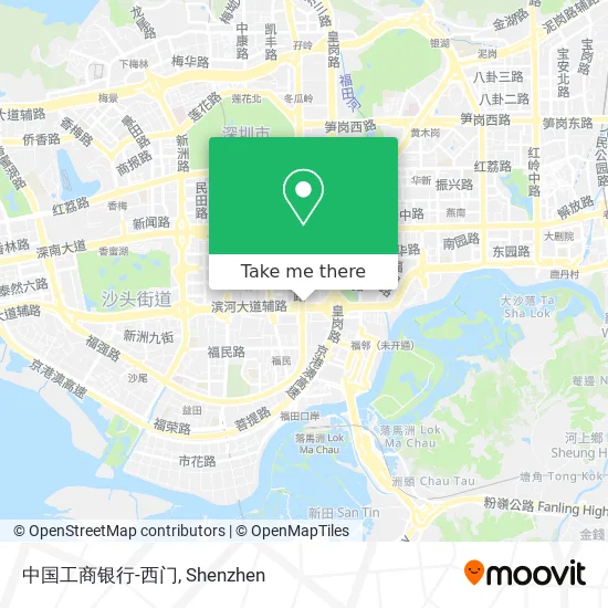 中国工商银行-西门 map