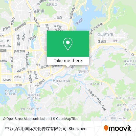 中影(深圳)国际文化传媒有限公司 map
