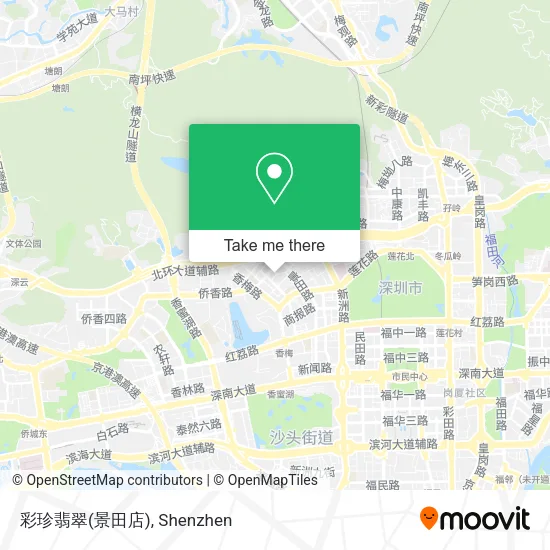 彩珍翡翠(景田店) map