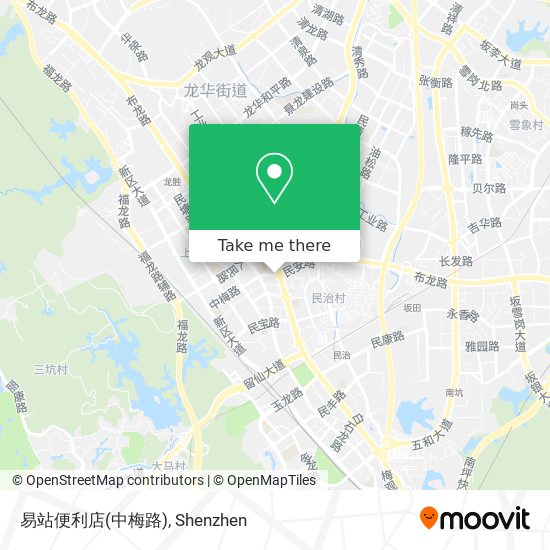 易站便利店(中梅路) map