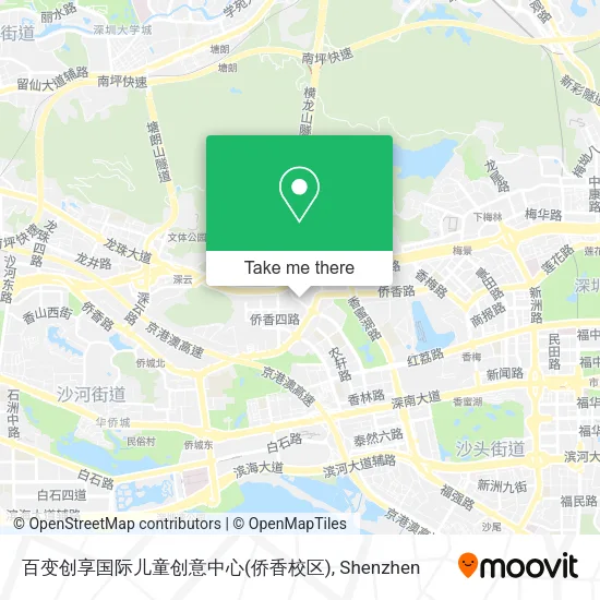 百变创享国际儿童创意中心(侨香校区) map