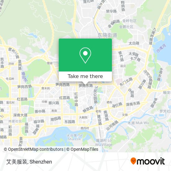 艾美服装 map