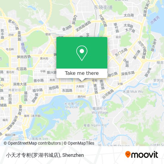 小天才专柜(罗湖书城店) map