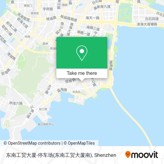 东南工贸大厦-停车场(东南工贸大厦南) map