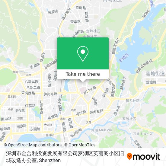 深圳市金合利投资发展有限公司罗湖区英丽阁小区旧城改造办公室 map