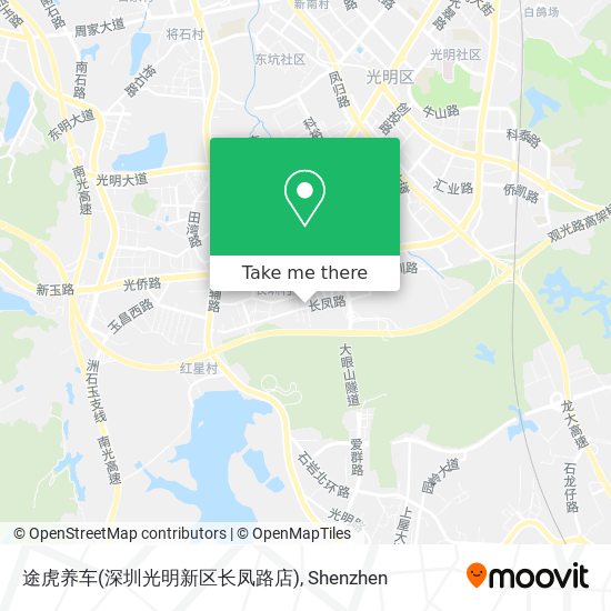 途虎养车(深圳光明新区长凤路店) map