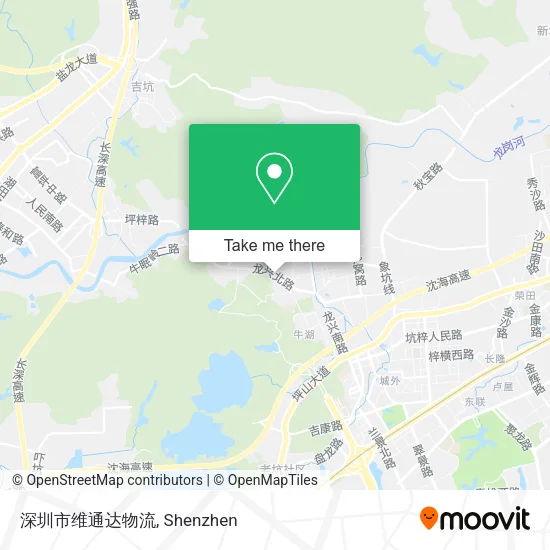 深圳市维通达物流 map