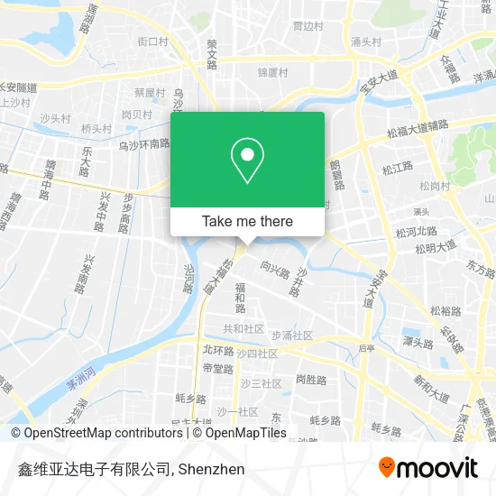 鑫维亚达电子有限公司 map