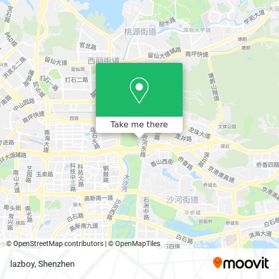 lazboy map