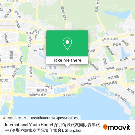 International Youth Hostel 深圳侨城旅友国际青年旅舍 map