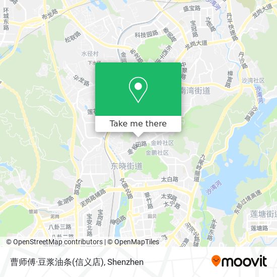 曹师傅·豆浆油条(信义店) map