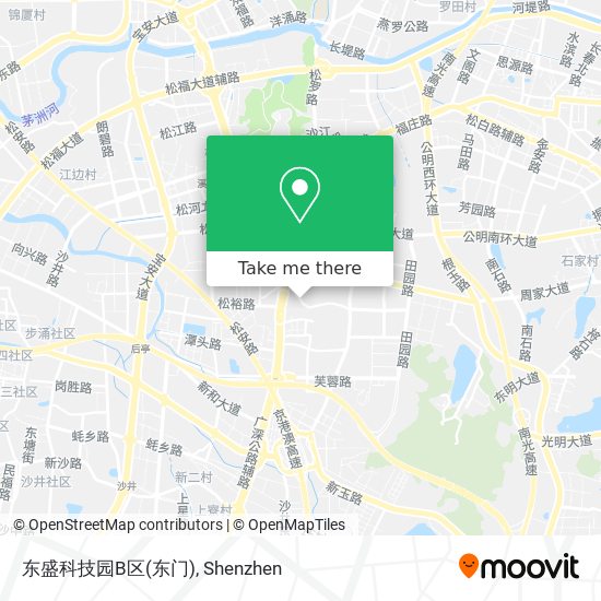 东盛科技园B区(东门) map