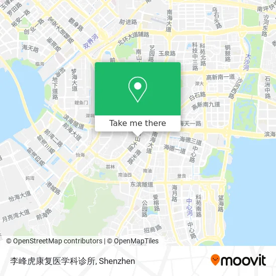 李峰虎康复医学科诊所 map