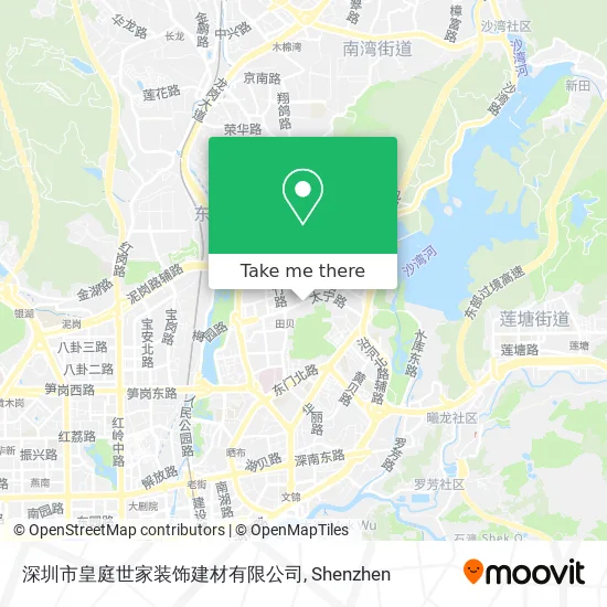 深圳市皇庭世家装饰建材有限公司 map