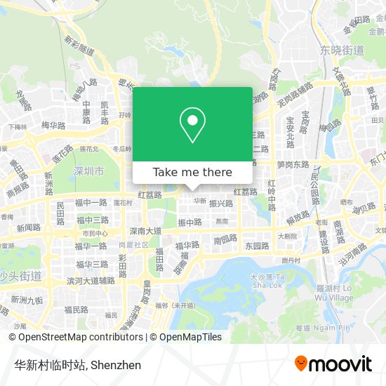 华新村临时站 map