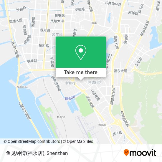 鱼见钟情(福永店) map
