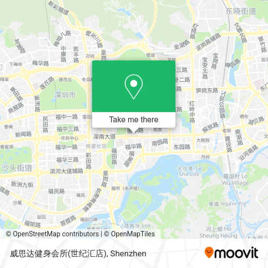 威思达健身会所(世纪汇店) map