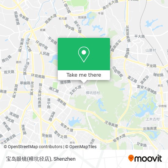 宝岛眼镜(樟坑径店) map