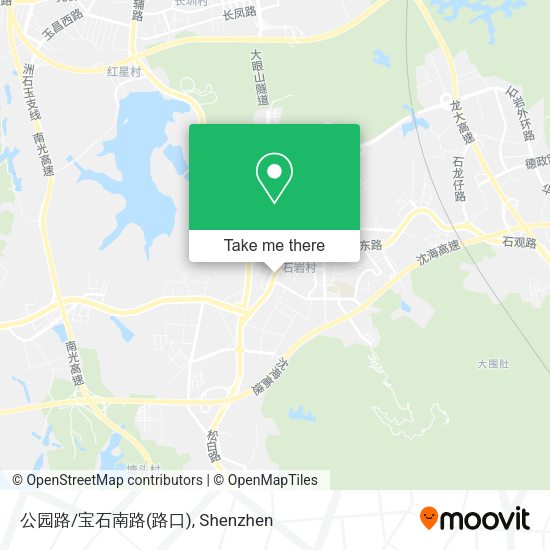 公园路/宝石南路(路口) map