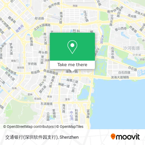 交通银行(深圳软件园支行) map