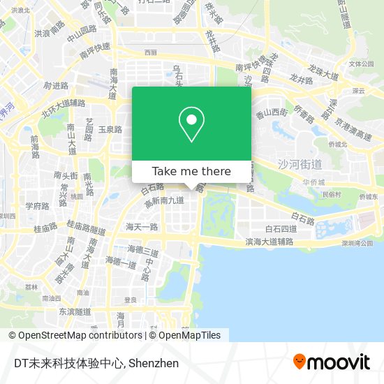 DT未来科技体验中心 map