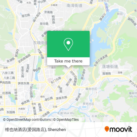 维也纳酒店(爱国路店) map