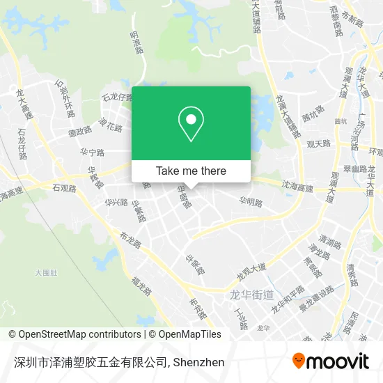 深圳市泽浦塑胶五金有限公司 map