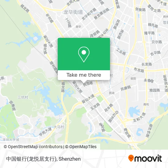 中国银行(龙悦居支行) map