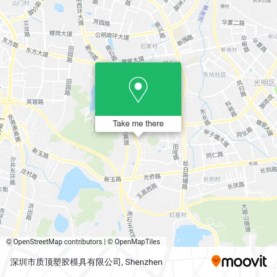 深圳市质顶塑胶模具有限公司 map