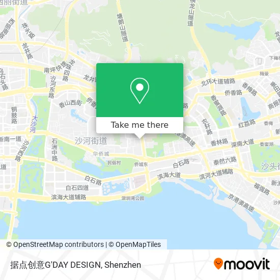 据点创意G'DAY DESIGN map