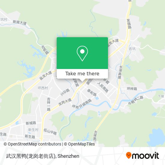 武汉黑鸭(龙岗老街店) map